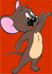 Dibujos para colorear de Tom y Jerry gratis をぬった 匿名 さんの作品
