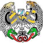 Páginas de Arte celta para colorir