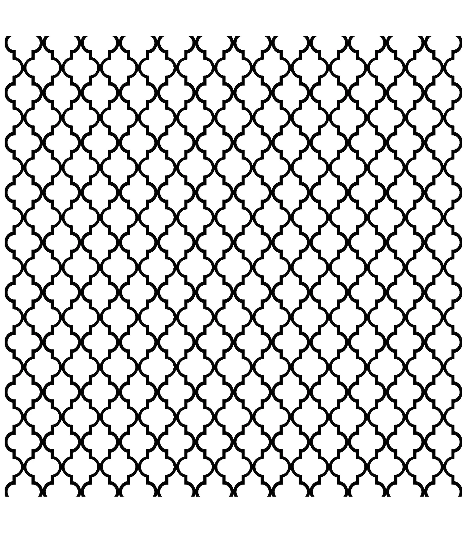 Bonito padrão oriental (Página para colorir e imprimir para adultos)