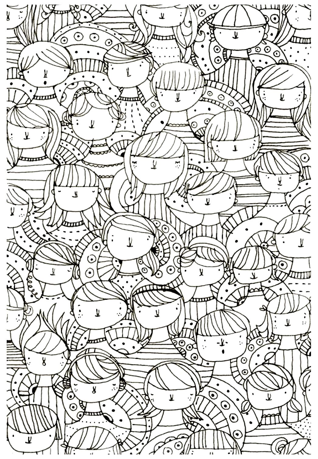 Desenhos grátis para colorir de Anti-Stress / Zen para imprimir e colorir Desenhos grátis para colorir de Anti-Stress / Zen para imprimir e colorir