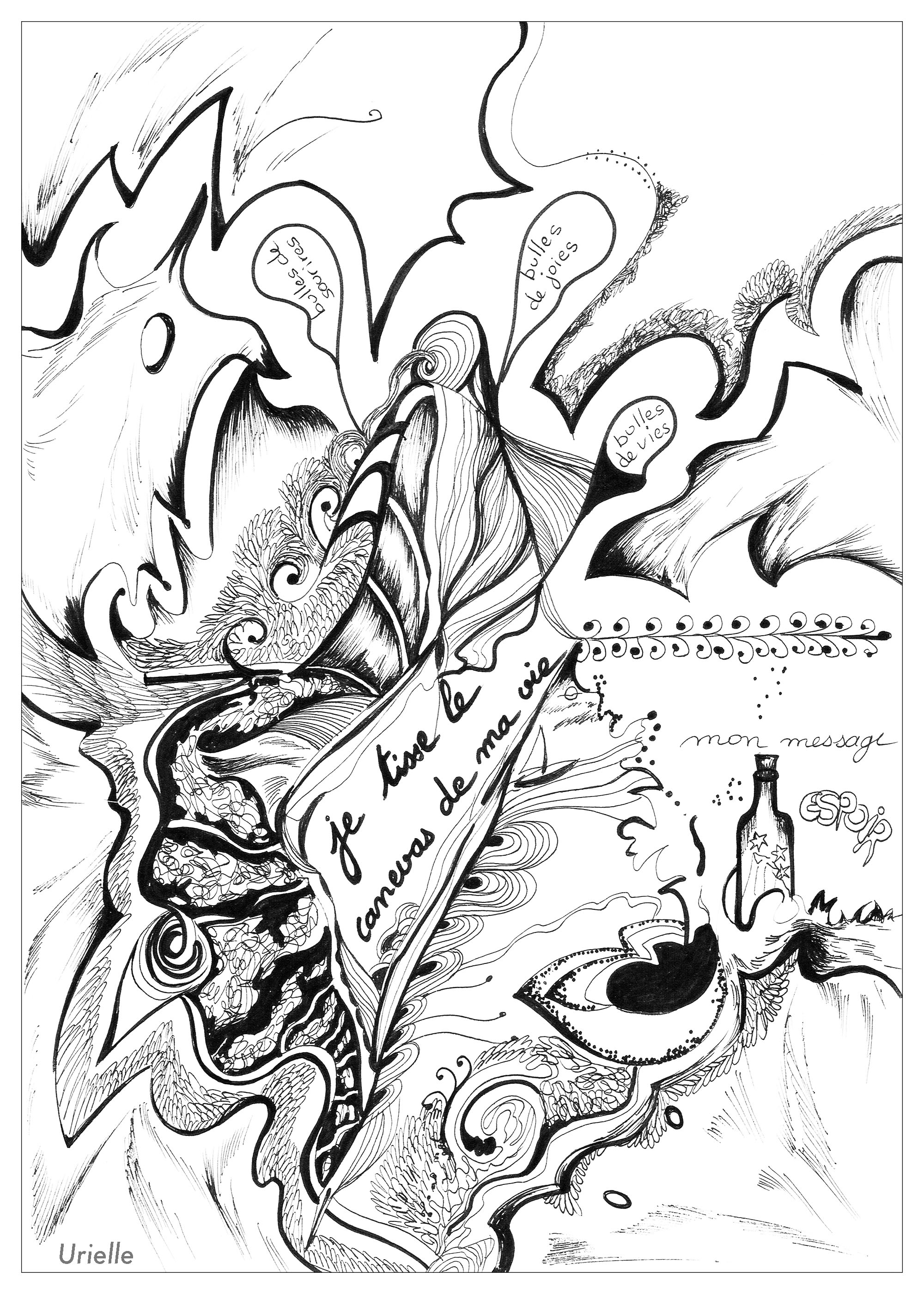 Desenhos incríveis para colorir de Anti-Stress / Zen para imprimir e colorir Desenhos incríveis para colorir de Anti-Stress / Zen para imprimir e colorir