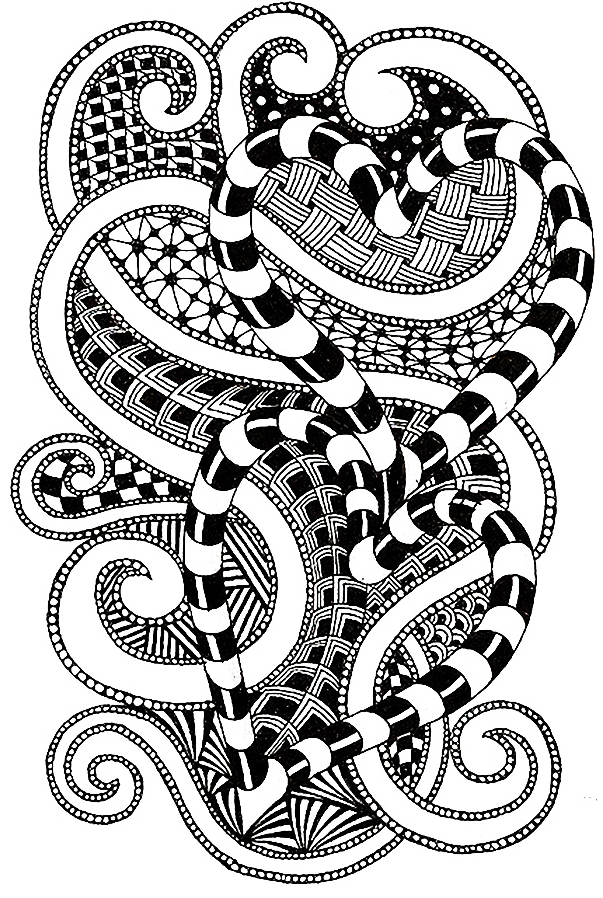 Desenhos simples para colorir gratuitos para crianças de Anti-Stress / Zen Desenhos simples para colorir gratuitos para crianças de Anti-Stress / Zen