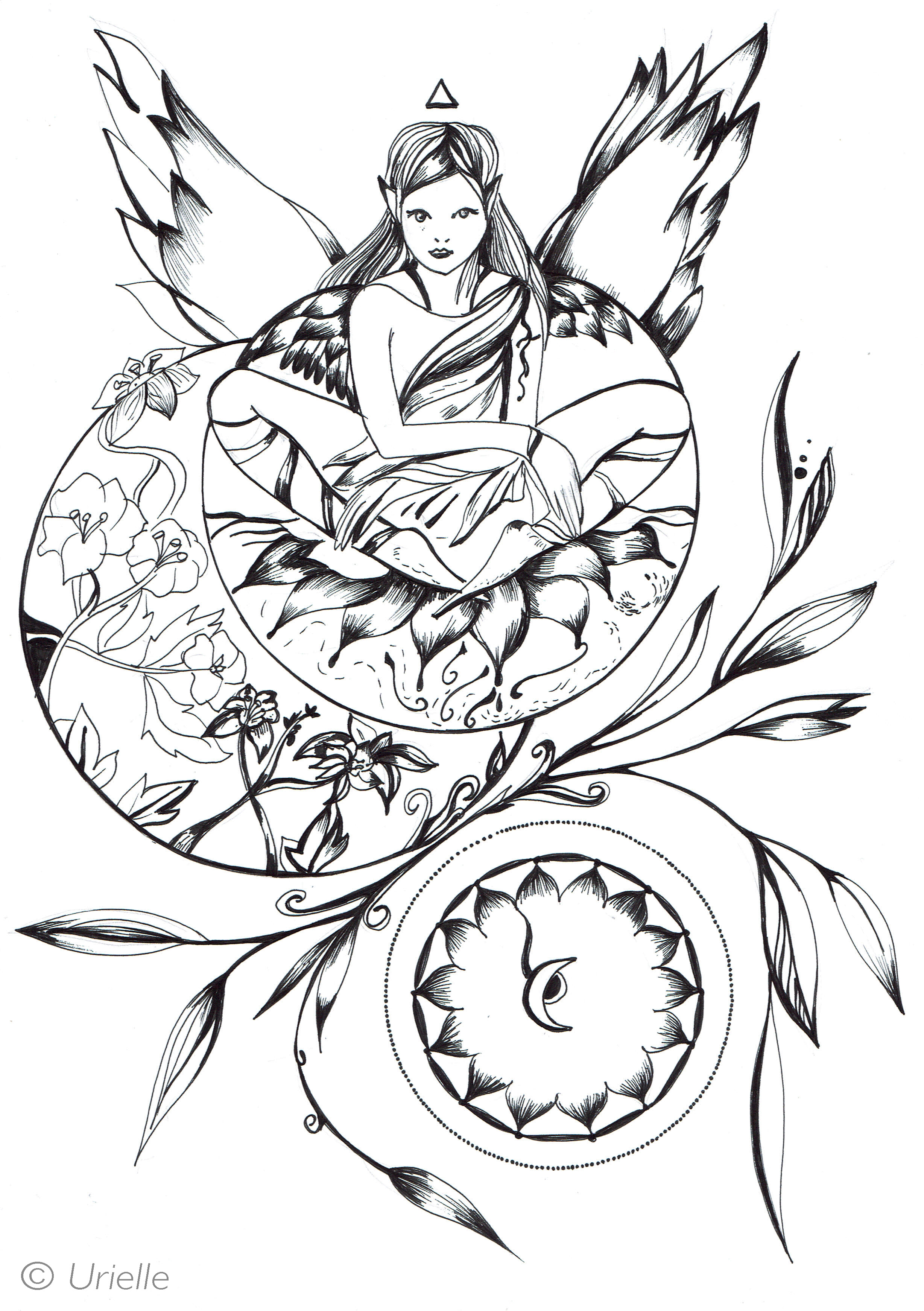 Desenhos fáceis para colorir para crianças de Anti-Stress / Zen Desenhos fáceis para colorir para crianças de Anti-Stress / Zen