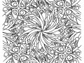 Página de Calm para colorir e imprimir para adultos : Ilustração zen