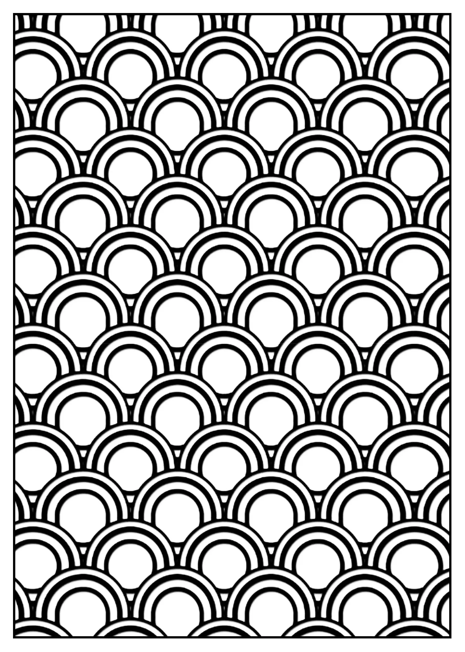 Desenhos para colorir de Art Deco para crianças