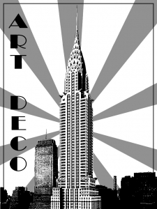 Desenhos para colorir de Art Deco para baixar