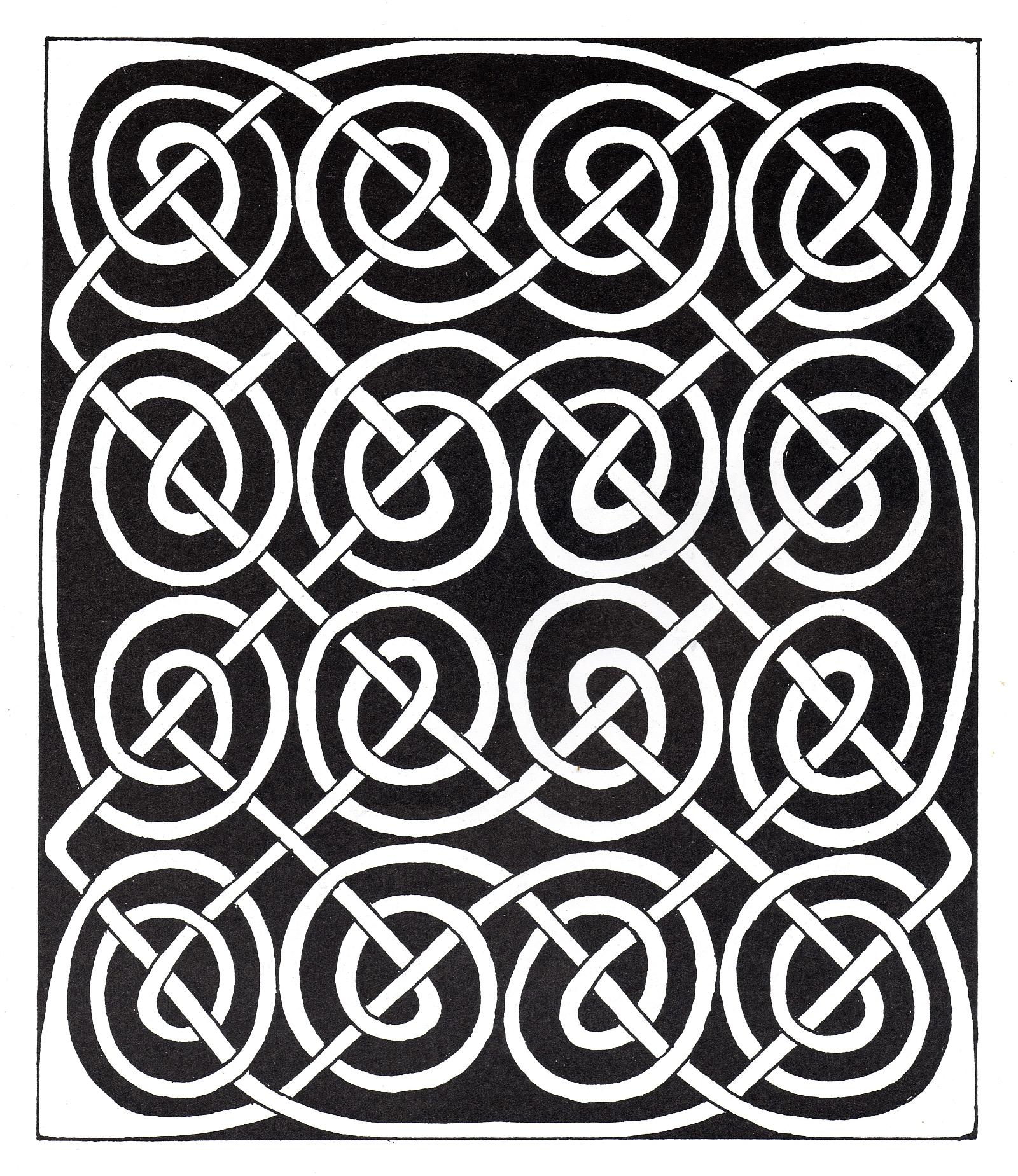 Desenhos para colorir para crianças de Arte celta para baixar Desenhos para colorir para crianças de Arte celta para baixar