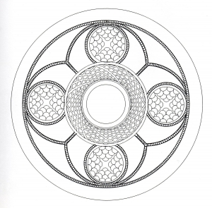 Desenhos para colorir de Arte celta para imprimir