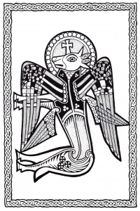 Desenhos para colorir gratuitos de Arte celta para imprimir e colorir