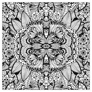 Desenhos para colorir gratuitos de Flores e vegetação para imprimir
