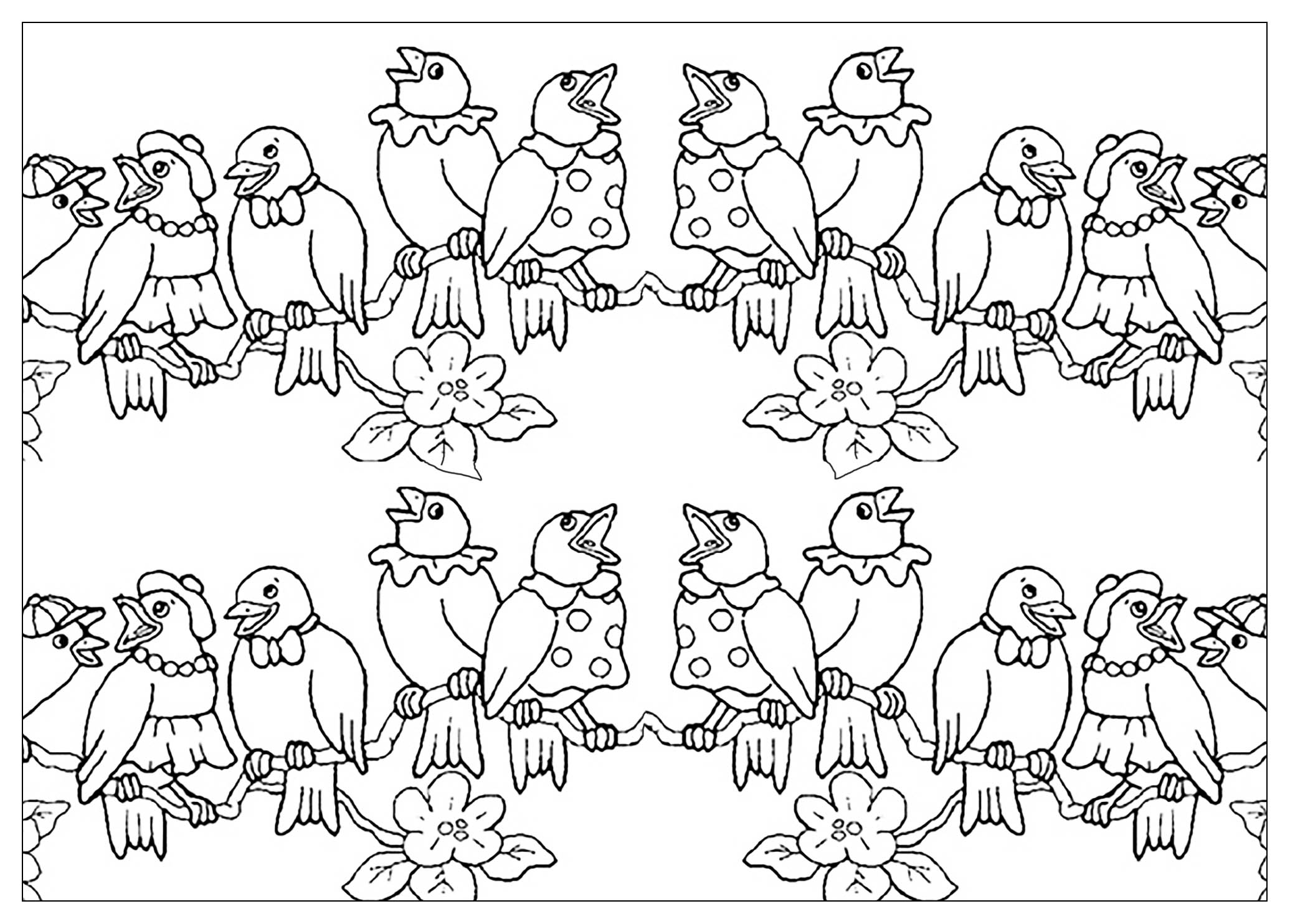Desenhos incríveis para colorir para crianças de Animais Desenhos incríveis para colorir para crianças de Animais