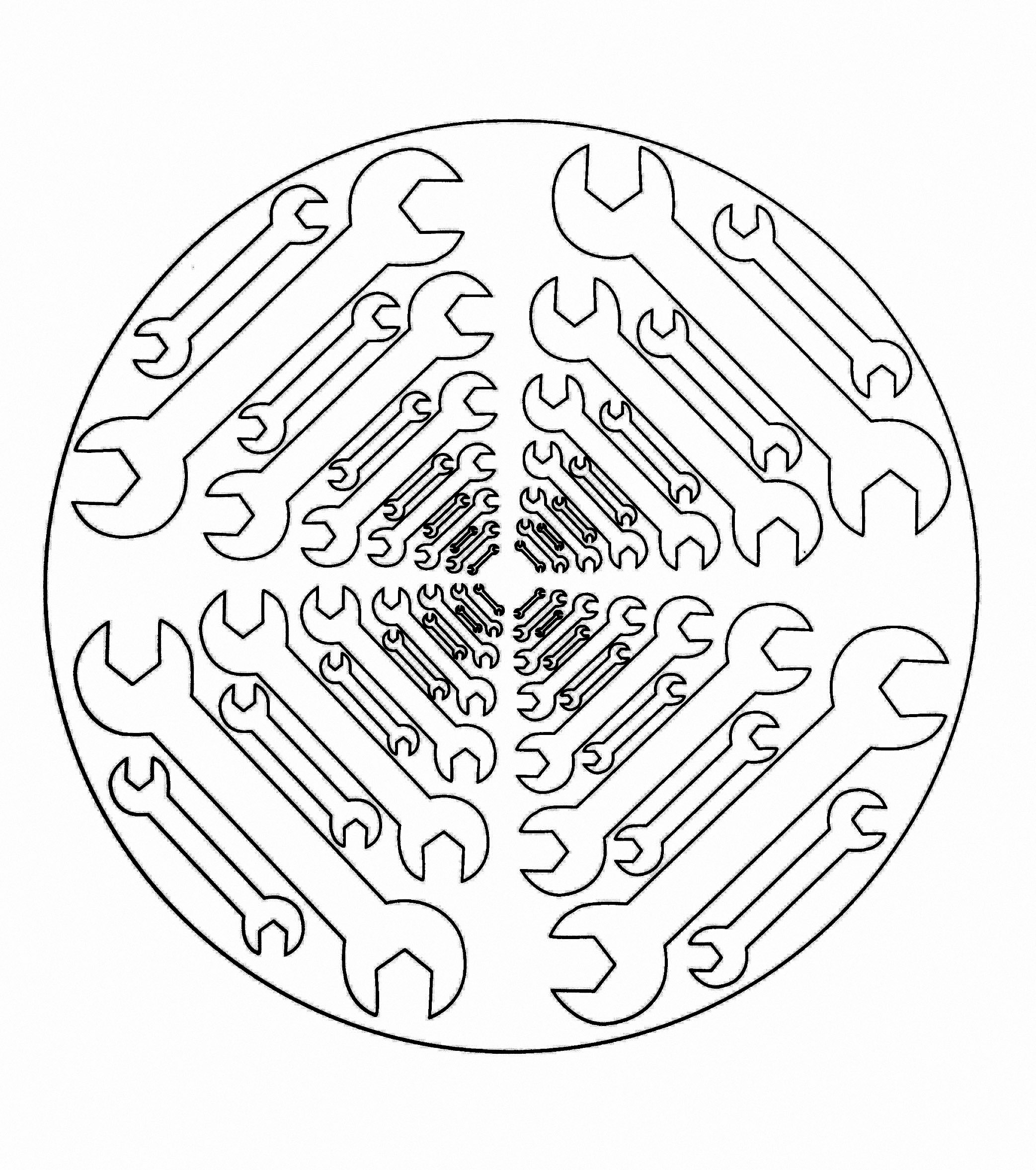 Desenhos para colorir de Mandalas gratuitos para crianças Desenhos para colorir de Mandalas gratuitos para crianças