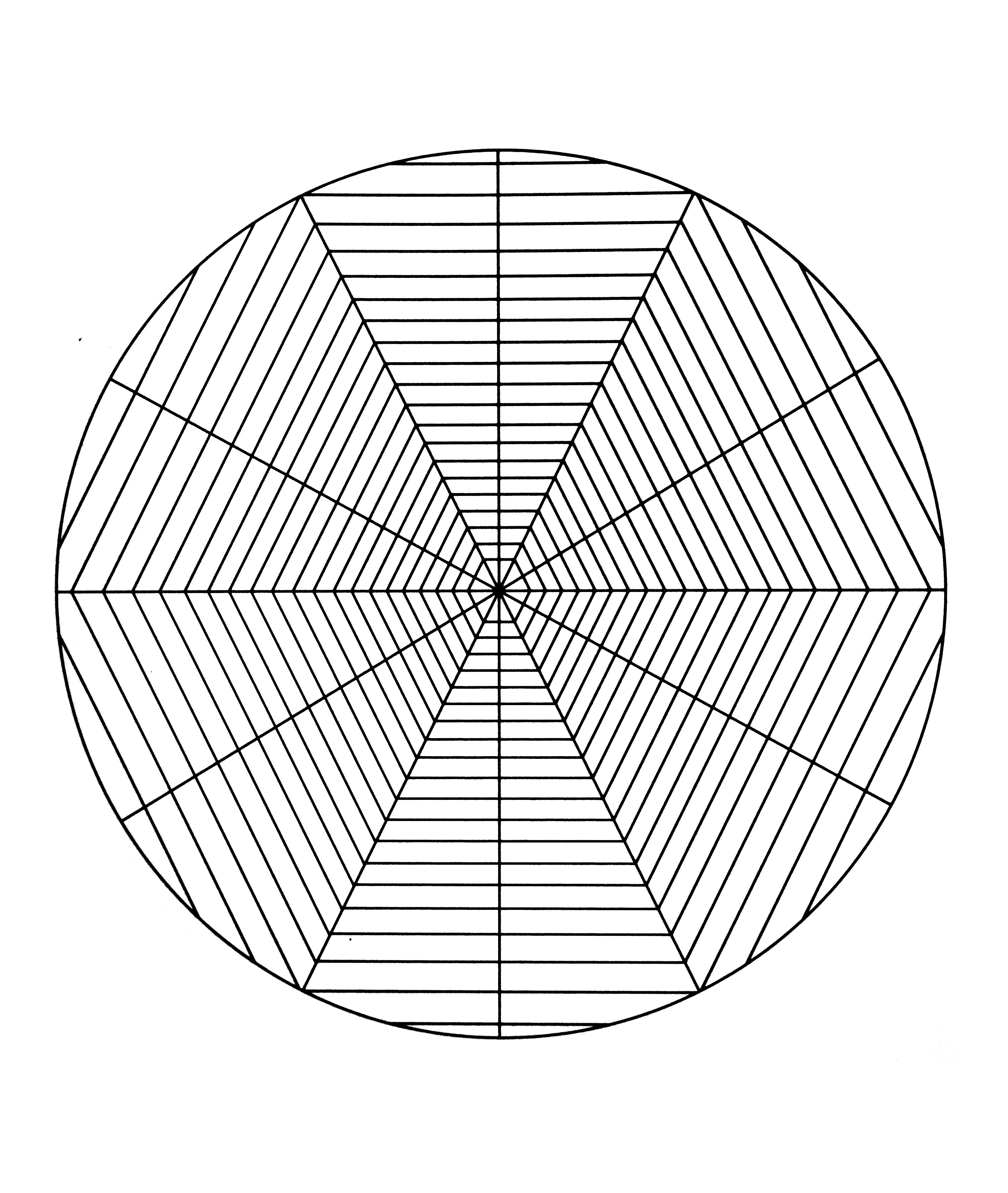 Desenhos para colorir de Mandalas para baixar