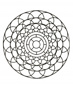 Desenhos para colorir de Mandalas para imprimir e colorir