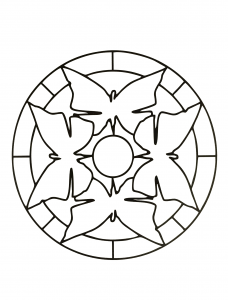 Desenhos para colorir de Mandalas para baixar