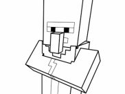 Páginas de Minecraft para colorir e imprimir para adultos
