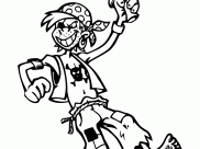 Páginas de Piratas para colorir e imprimir para adultos