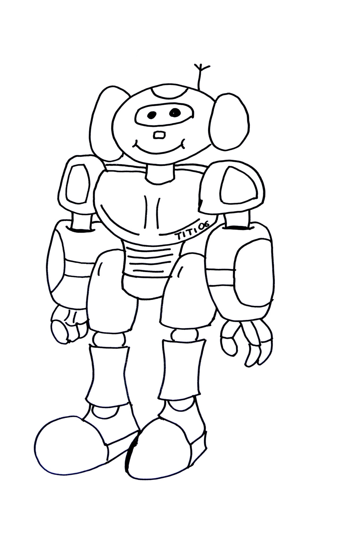Roblox: o robô - Roblox - Just Color Crianças : Páginas para colorir para  crianças