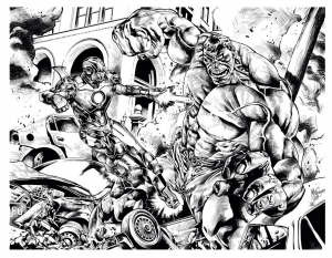 Homem de Ferro vs Hulk