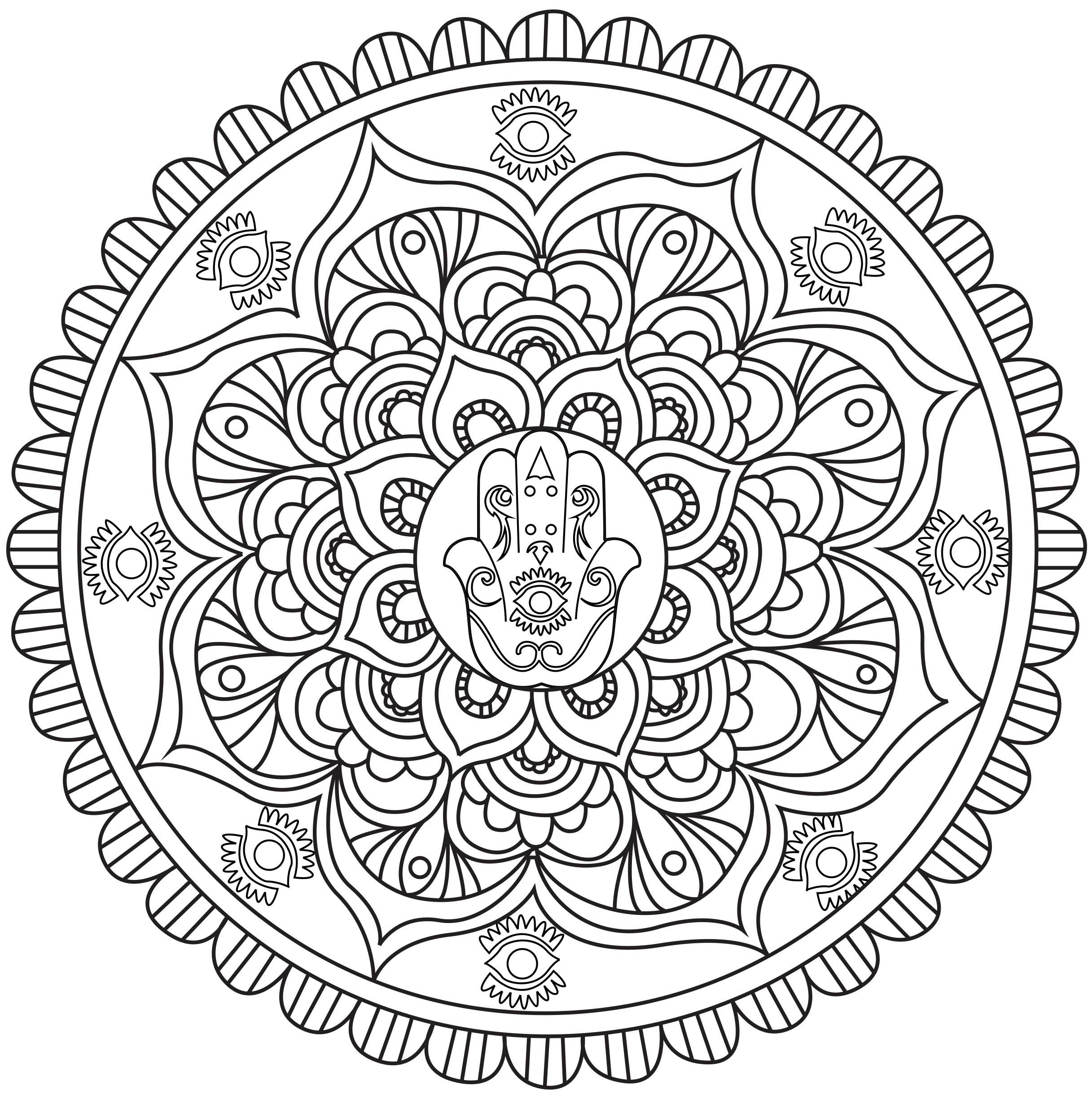 Principal de Fatma - Khamsa. A mão de Fatma é um amuleto que protege contra o mau-olhado. Não se trata de um símbolo religioso: cada cultura associou-lhe um simbolismo diferente, Artista : Caillou Principal de Fatma - Khamsa. A mão de Fatma é um amuleto que protege contra o mau-olhado. Não se trata de um símbolo religioso: cada cultura associou-lhe um simbolismo diferente, Artista : Caillou