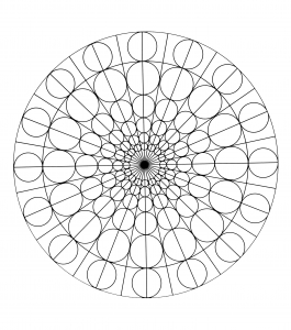 Freemandala to color : circulares