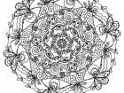 Desenhos para colorir gratuitos de Mandalas para imprimir e colorir