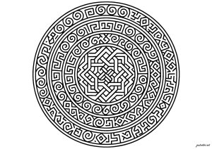 mandalas-72090 (Página para colorir)