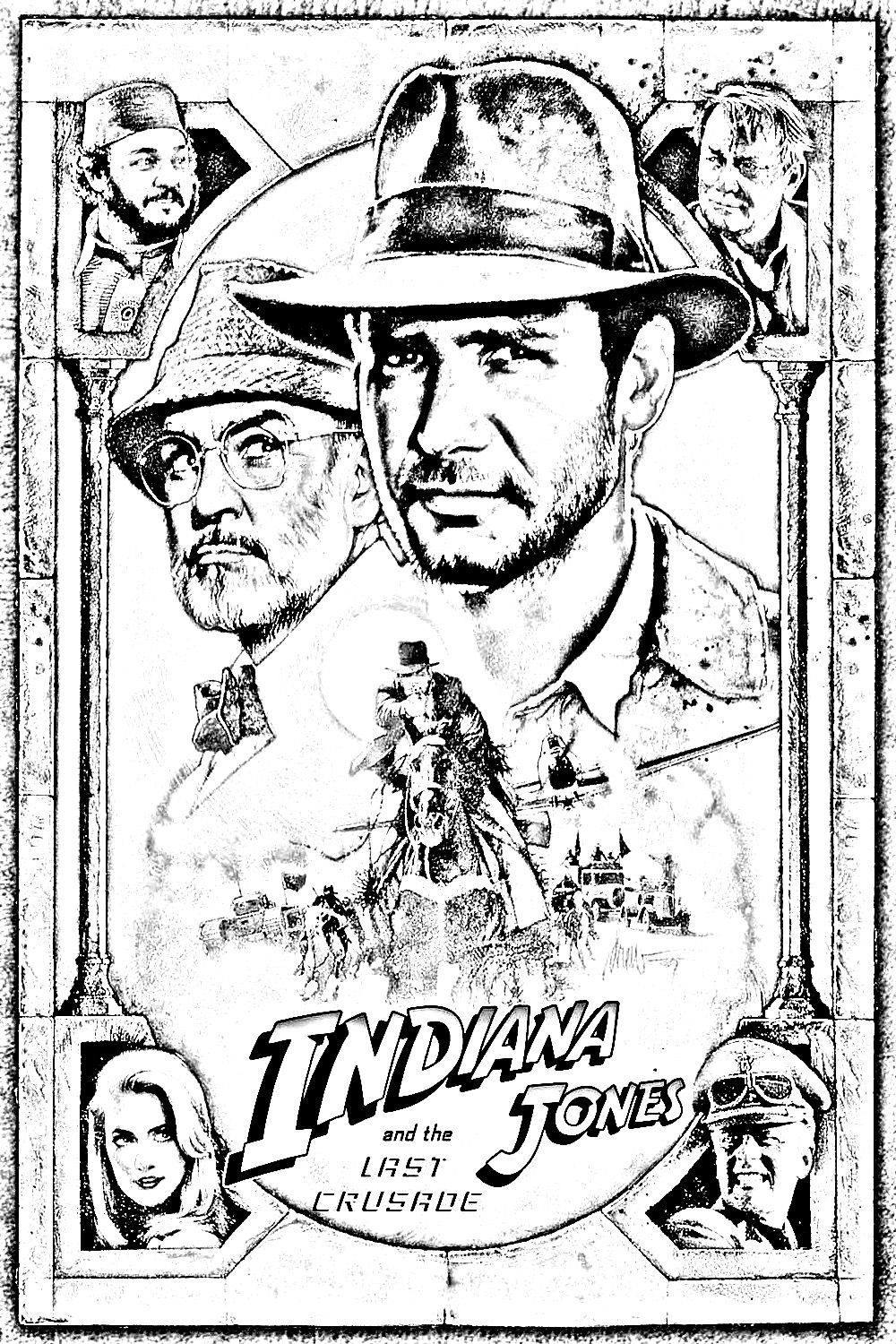 Desenhos incríveis para colorir de Pôsteres de filmes Desenhos incríveis para colorir de Pôsteres de filmes