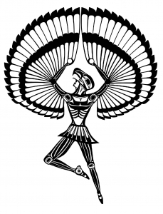 Desenhos simples para colorir para crianças de Native American Art, grátis, para baixar