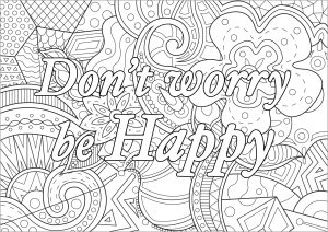 Não se preocupe seja Feliz