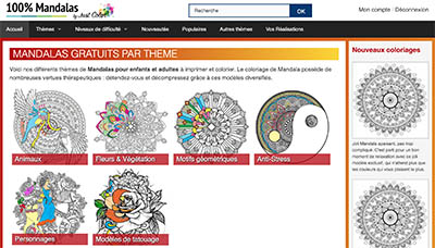 Site de Mandalas gratuits !