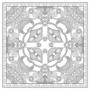 Magnificient Square Mandala !