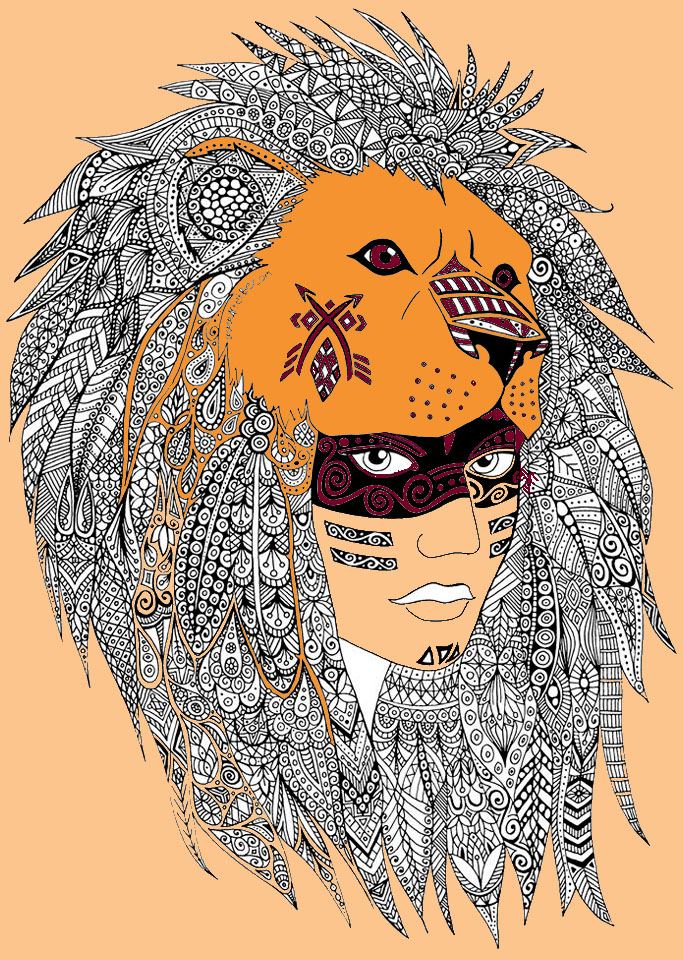Native American - Coloring pages for adults | JustColor
