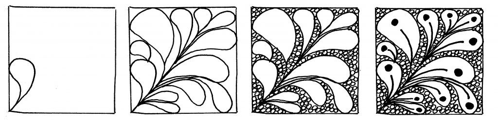 Zentangle Patterns And Tutorials Coloring Pages For Adults