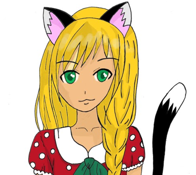 Drawing Anime Neko Girl Step By Step, Drawing Anime Neko An…