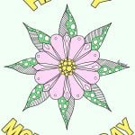 Mother's Day Coloring Pages for Adults