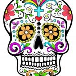 El Día de los Muertos Coloring Pages for Adults