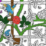 Arts and Crafts Movement Coloring Pages for Adults