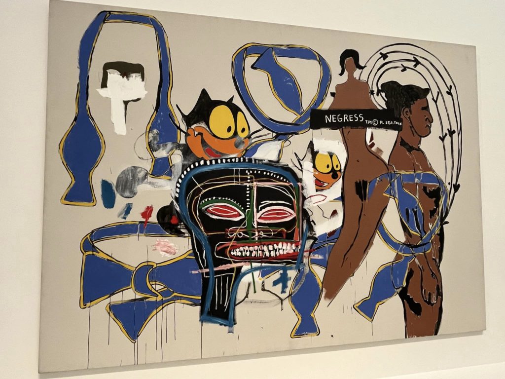 Basquiat x Warhol. Painting Four Hands” exhibition at the