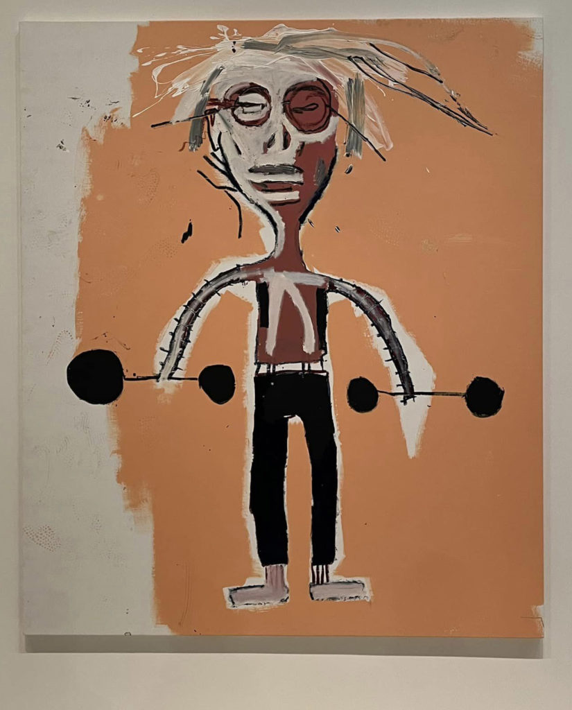 Basquiat x Warhol. Painting Four Hands” exhibition at the