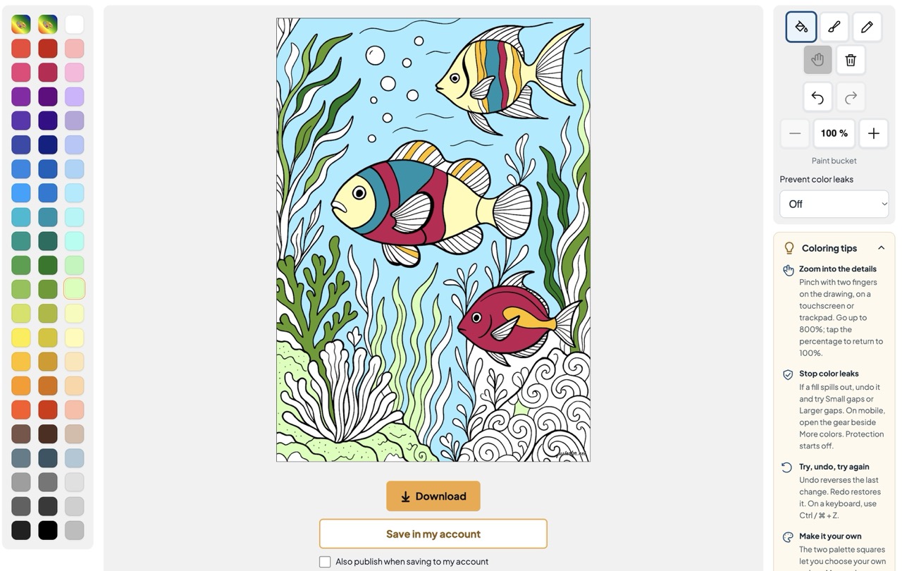 Spring Coloring Page Easy. Sign 2026 – Just Color : Coloring Pages for Adults