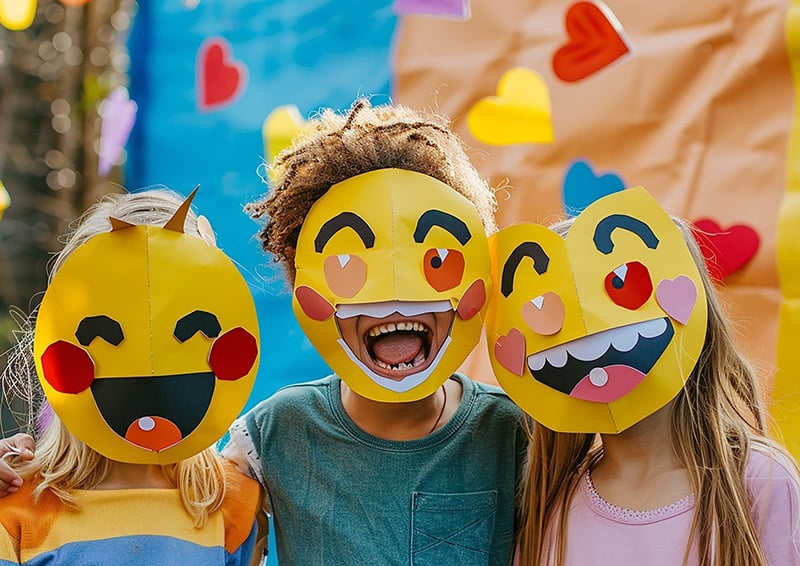 Emoji Face Masks