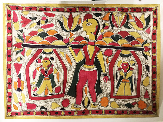 madhubani painting human figure