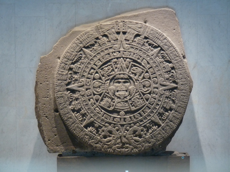 Aztec Sun Stone (Late 15th century)