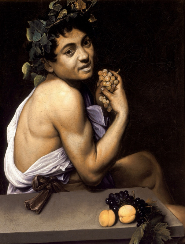 Sick Bacchus (vers 1593–1594), Caravaggio (1571 - 1610)
