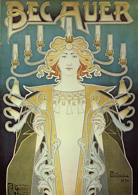 Bec Auer (1896), Alfons Mucha (1860,1939)