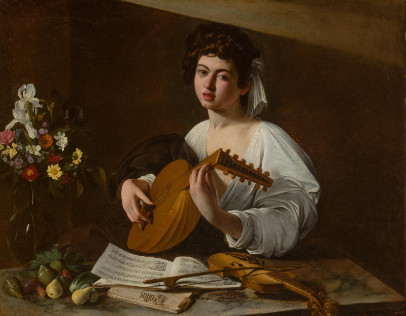 The Lute Player (1595-1596), Caravaggio (1571 - 1610)