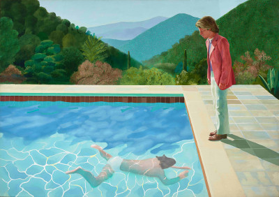 – Portrait of an Artist (Pool with Two Figures) (1972)