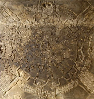 The Dendera Zodiac (Created ca. 50 BCE, Egypt)