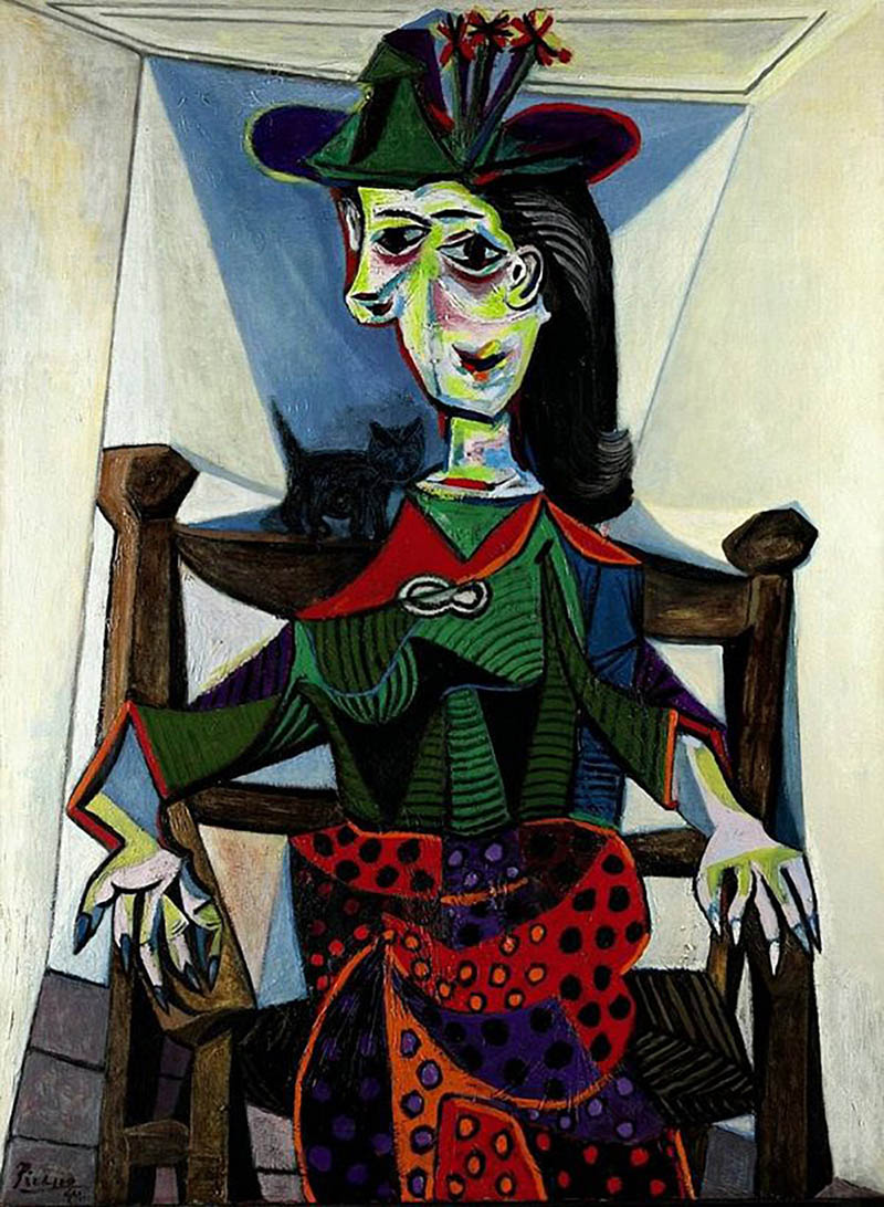 Dora Maar au chat (1941), Pablo Picasso (1881,1973)